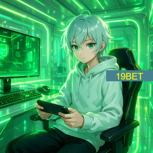 Imagem promocional da 19BET mostrando a plataforma e suas vantagens