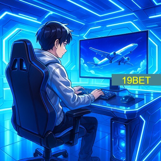 Imagem promocional da 19BET mostrando a plataforma e suas vantagens