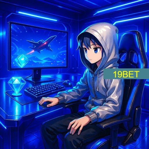 Imagem promocional da 19BET mostrando a plataforma e suas vantagens