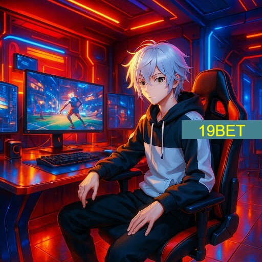 Imagem promocional da 19BET mostrando a plataforma e suas vantagens