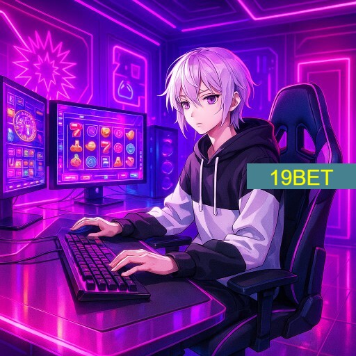 Imagem promocional da 19BET mostrando a plataforma e suas vantagens