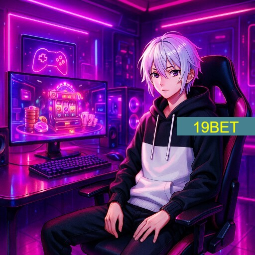 Imagem promocional da 19BET mostrando a plataforma e suas vantagens