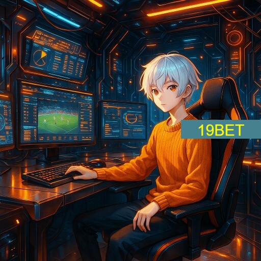 Imagem promocional da 19BET mostrando a plataforma e suas vantagens