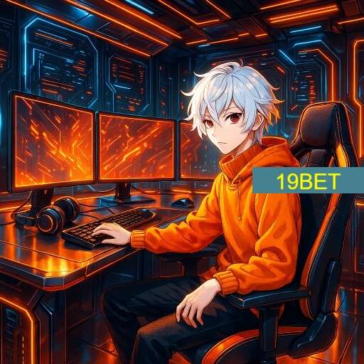 Imagem promocional da 19BET mostrando a plataforma e suas vantagens