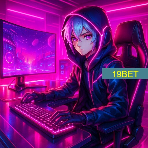 Imagem promocional da 19BET mostrando a plataforma e suas vantagens