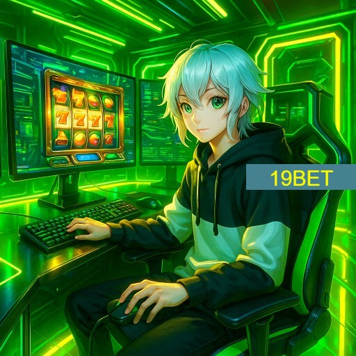 Imagem promocional da 19BET mostrando a plataforma e suas vantagens