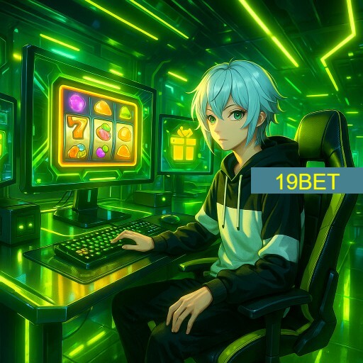 Imagem promocional da 19BET mostrando a plataforma e suas vantagens